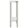 Table de travail de cuisine 110x30x85 cm acier inoxydable 562532562532