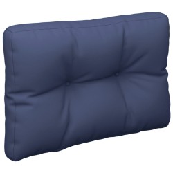 Coussin de palette bleu marine 60x40x12 cm tissu 562535562535