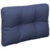 Coussin de palette bleu marine 60x40x12 cm tissu 562535562535