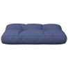 Coussin de palette bleu marine 60x40x12 cm tissu 562535562535