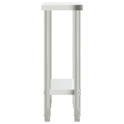 Table de travail de cuisine 82,5x30x85 cm acier inoxydable 562536562536