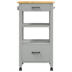 Chariot de cuisine MONZA 48x40x88,5 cm bois massif de pin 562539562539