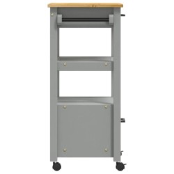 Chariot de cuisine MONZA 48x40x88,5 cm bois massif de pin 562539562539