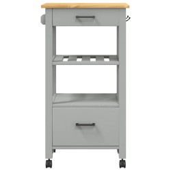 Chariot de cuisine MONZA 48x40x88,5 cm bois massif de pin 562548562548