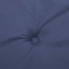 Coussin de banc de jardin bleu marine 200x50x4 cm tissu oxford 562558562558