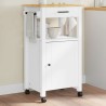 Chariot de cuisine MONZA 48x40x88,5 cm bois massif de pin 562563562563