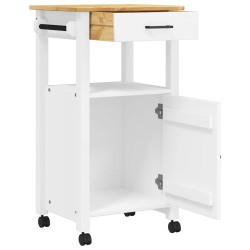 Chariot de cuisine MONZA 48x40x88,5 cm bois massif de pin 562563562563