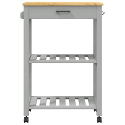 Chariot de cuisine MONZA 60x40x88,5 cm bois massif de pin 562565562565