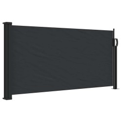 Auvent latéral rétractable noir 100x500 cm 562566562566