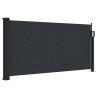 Auvent latéral rétractable noir 100x500 cm 562566562566