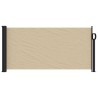 Auvent latéral rétractable beige 100x500 cm 562567562567