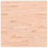 Dessus de table 70x70x1,5 cm carré bois massif de hêtre 562568562568