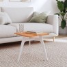Dessus de table 40x40x1,5 cm carré bois massif de hêtre 562570562570