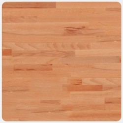 Dessus de table 50x50x1,5 cm carré bois massif de hêtre 562571562571