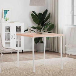 Dessus de table 70x70x2,5 cm carré bois massif de hêtre 562573562573