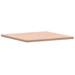 Dessus de table 70x70x2,5 cm carré bois massif de hêtre 562573562573