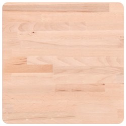 Dessus de table 40x40x1,5 cm carré bois massif de hêtre 562576562576