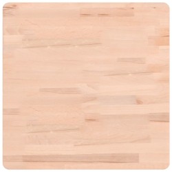 Dessus de table 50x50x1,5 cm carré bois massif de hêtre 562577562577