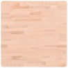 Dessus de table 60x60x1,5 cm carré bois massif de hêtre 562578562578