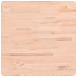 Dessus de table 60x60x4 cm carré bois massif de hêtre 562579562579