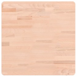 Dessus de table 50x50x4 cm carré bois massif de hêtre 562580562580
