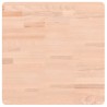 Dessus de table 50x50x4 cm carré bois massif de hêtre 562580562580