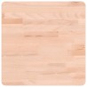 Dessus de table 40x40x4 cm carré bois massif de hêtre 562587562587