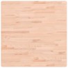 Dessus de table 80x80x2,5 cm carré bois massif de hêtre 562592562592