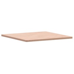Dessus de table 80x80x2,5 cm carré bois massif de hêtre 562592562592