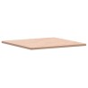 Dessus de table 80x80x2,5 cm carré bois massif de hêtre 562592562592