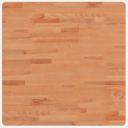 Dessus de table 70x70x1,5 cm carré bois massif de hêtre 562593562593