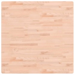 Dessus de table 90x90x1,5 cm carré bois massif de hêtre 562594562594