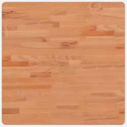 Dessus de table 60x60x2,5 cm carré bois massif de hêtre 562598562598