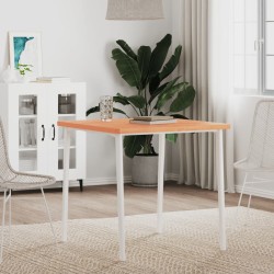Dessus de table 70x70x2,5 cm carré bois massif de hêtre 562599562599