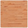 Dessus de table 70x70x2,5 cm carré bois massif de hêtre 562599562599
