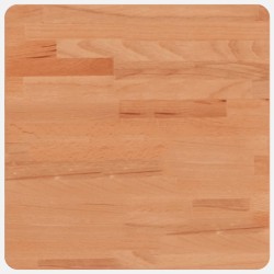 Dessus de table 40x40x4 cm carré bois massif de hêtre 562601562601