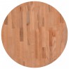 Dessus de table Ø60x4 cm rond bois massif de hêtre 562605562605