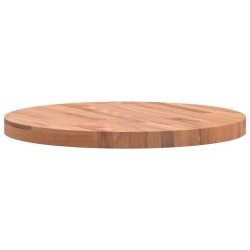 Dessus de table Ø60x4 cm rond bois massif de hêtre 562605562605