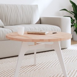 Dessus de table Ø70x2,5 cm rond bois massif de hêtre 562606562606