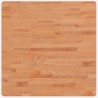Dessus de table 70x70x4 cm carré bois massif de hêtre 562608562608