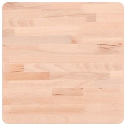 Dessus de table 40x40x2,5 cm carré bois massif de hêtre 562609562609