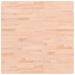 Dessus de table 80x80x1,5 cm carré bois massif de hêtre 562611562611