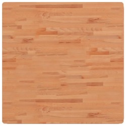 Dessus de table 90x90x1,5 cm carré bois massif de hêtre 562613562613