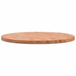 Dessus de table Ø90x4 cm rond bois massif de hêtre 562616562616