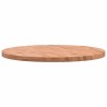 Dessus de table Ø90x4 cm rond bois massif de hêtre 562616562616