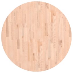 Dessus de table Ø90x2,5 cm rond bois massif de hêtre 562624562624