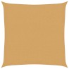 Voile d'ombrage 160 g/m² carré sable 2,5x2,5 m PEHD 562675562675