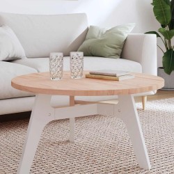 Dessus de table Ø80x2,5 cm rond bois massif de hêtre 562680562680
