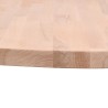 Dessus de table Ø60x2,5 cm rond bois massif de hêtre 562681562681