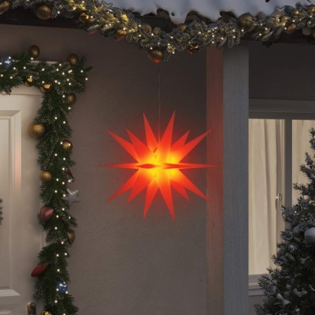 Lumière de Noël avec LED pliable rouge 57 cm 562687562687